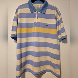 Lacoste Men's Striped Shirt Sz Large